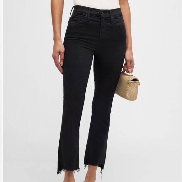 MOTHER Crop Step Fray Jeans Sz 26 - Picture 8 of 11